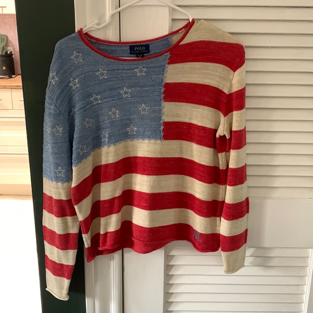 Polo flag sweater, size XL